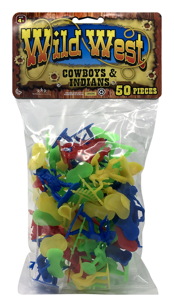 slide 1 of 1, Ja-Ru Cowboys & Indians Jumbo, 1 ct