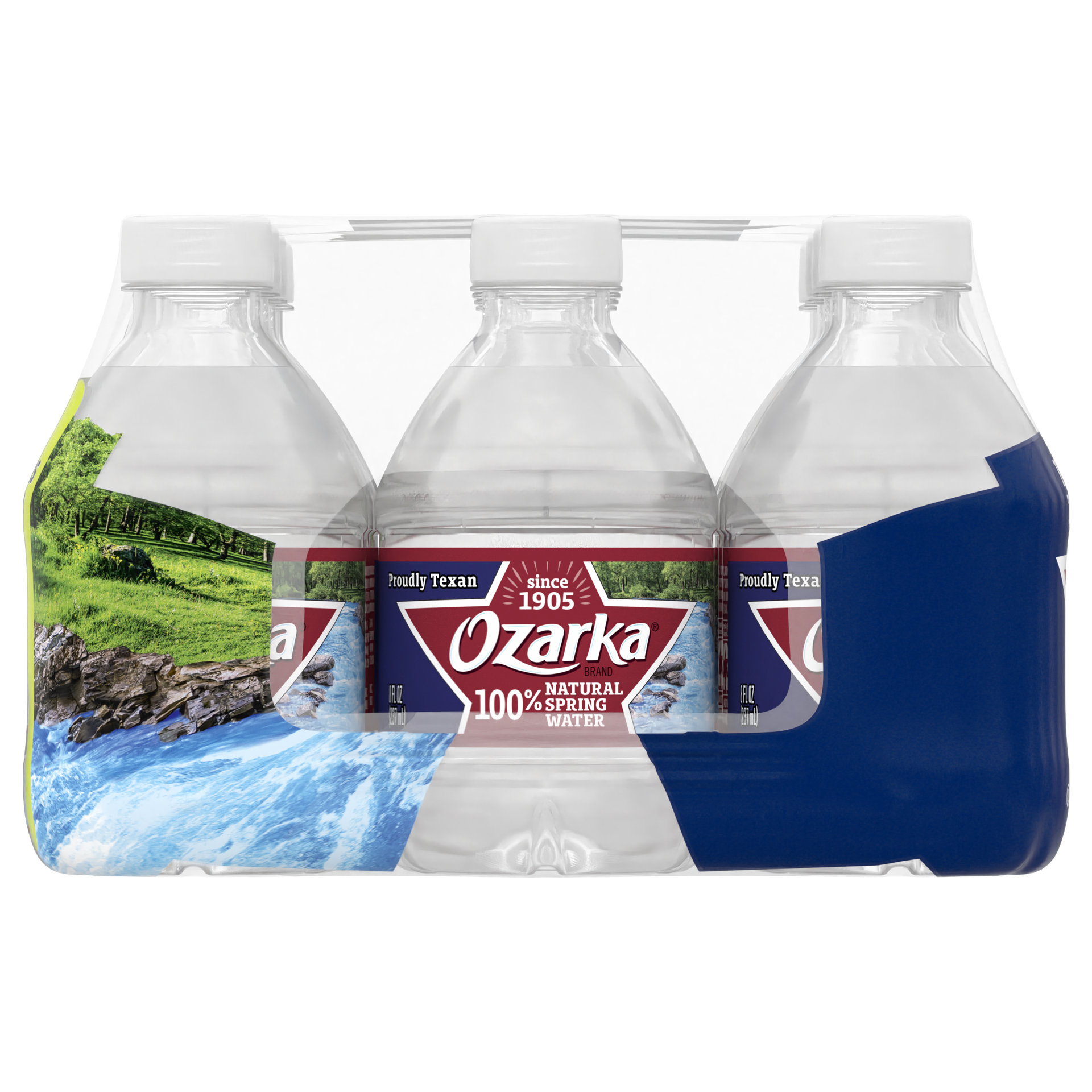 slide 2 of 5, OZARKA Brand 100% Natural Spring Water, 8-ounce mini plastic bottles (Pack of 12), 8 fl oz; 12 ct