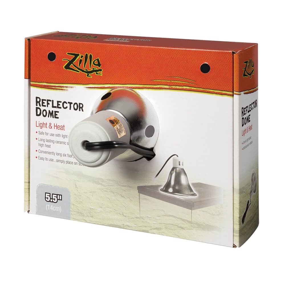 slide 1 of 3, Zilla Silver Reflector Domes 5.5 Inches, 1 ct