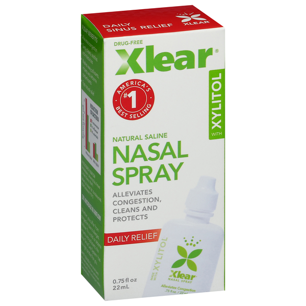 slide 1 of 1, Xlear Nasal Spray, 1 ct