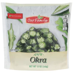Our Family Cut Okra
