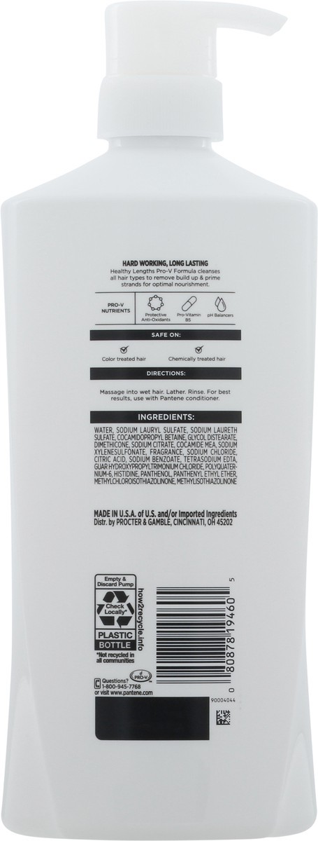 slide 6 of 13, Pantene Healthy Lengths Shampoo 23.6 fl oz, 23.60 fl oz