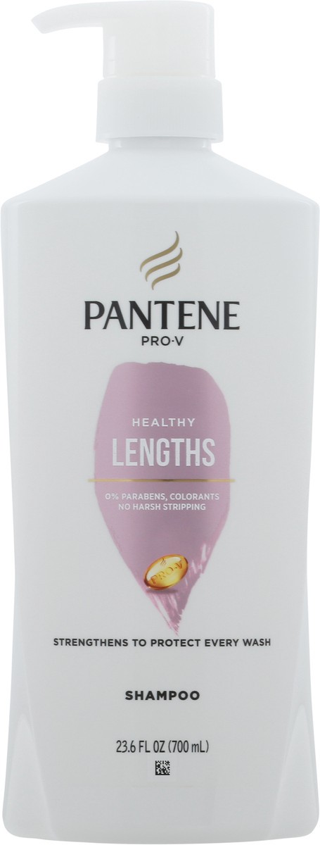 slide 9 of 13, Pantene Healthy Lengths Shampoo 23.6 fl oz, 23.60 fl oz