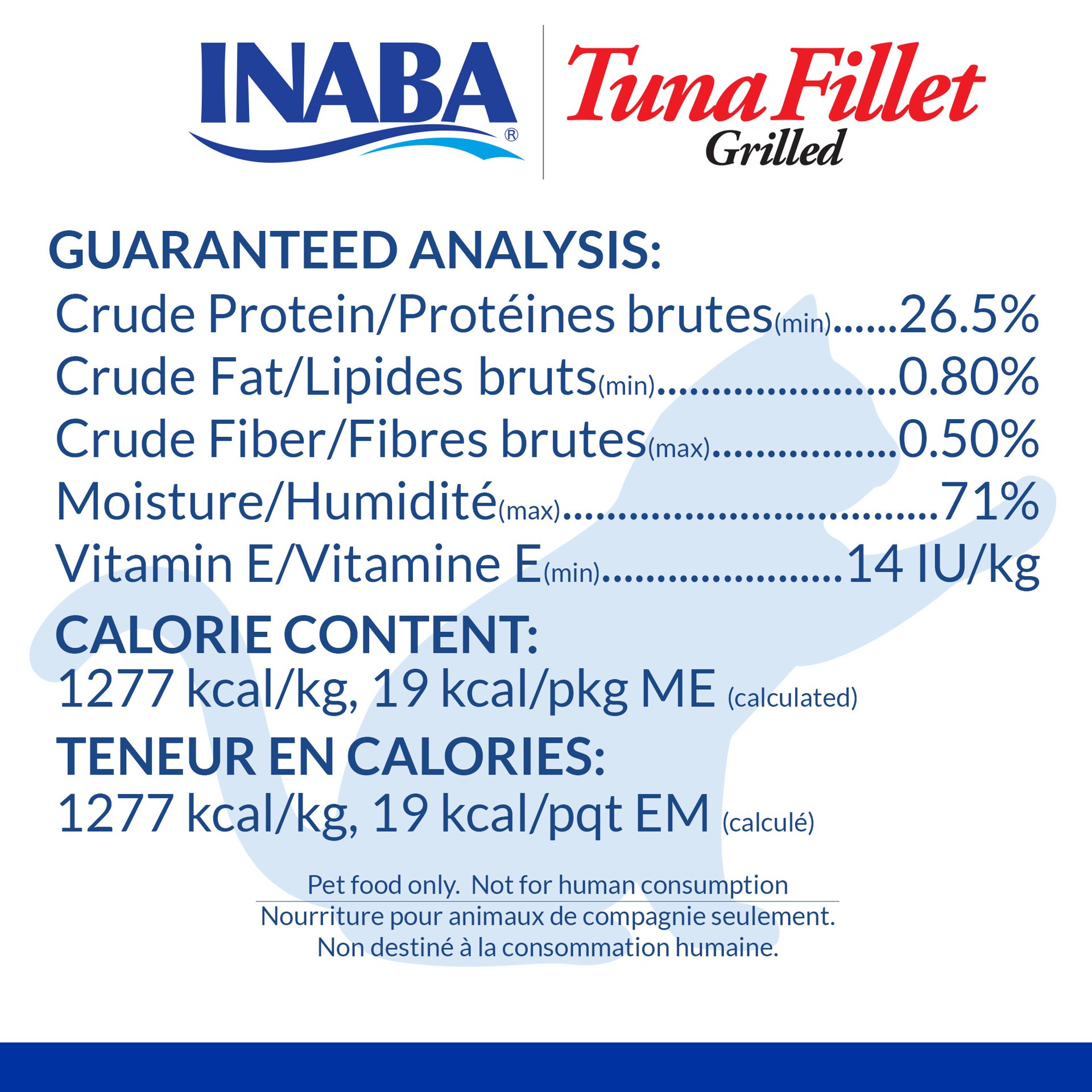 slide 5 of 7, Inaba Premium Hand-Cut Grilled Tuna Fillet Cat Treats with Vitamin E and Green Tea Extract, 0.52 Ounce Fillet, Tuna Broth, 1 ct