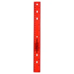 Office Works Shatter Resistant Plastic Ruler