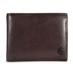 Carhartt Oil Tan Leather Passcase Wallet, Brown, One Size