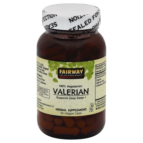 slide 1 of 1, Vitality Caps Valerian, 90 ct