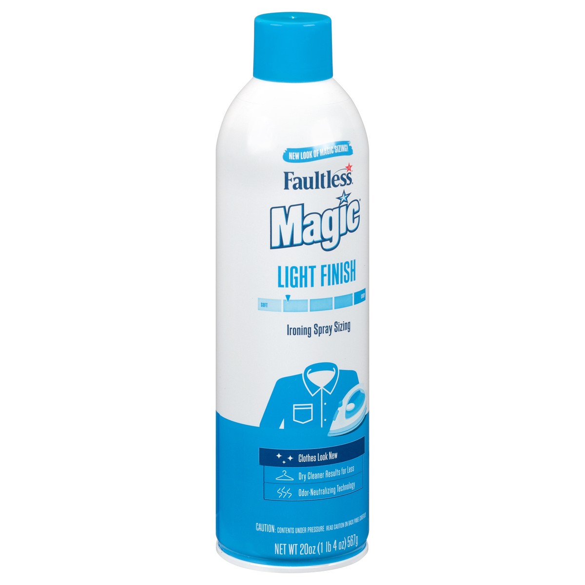 slide 2 of 9, Faultless Magic Sizing Light Body Ironing Spray, 20 oz