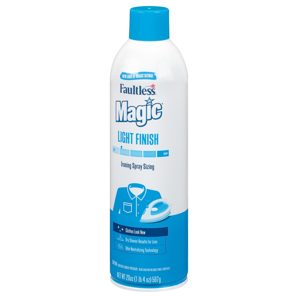 slide 3 of 9, Faultless Magic Sizing Light Body Ironing Spray, 20 oz