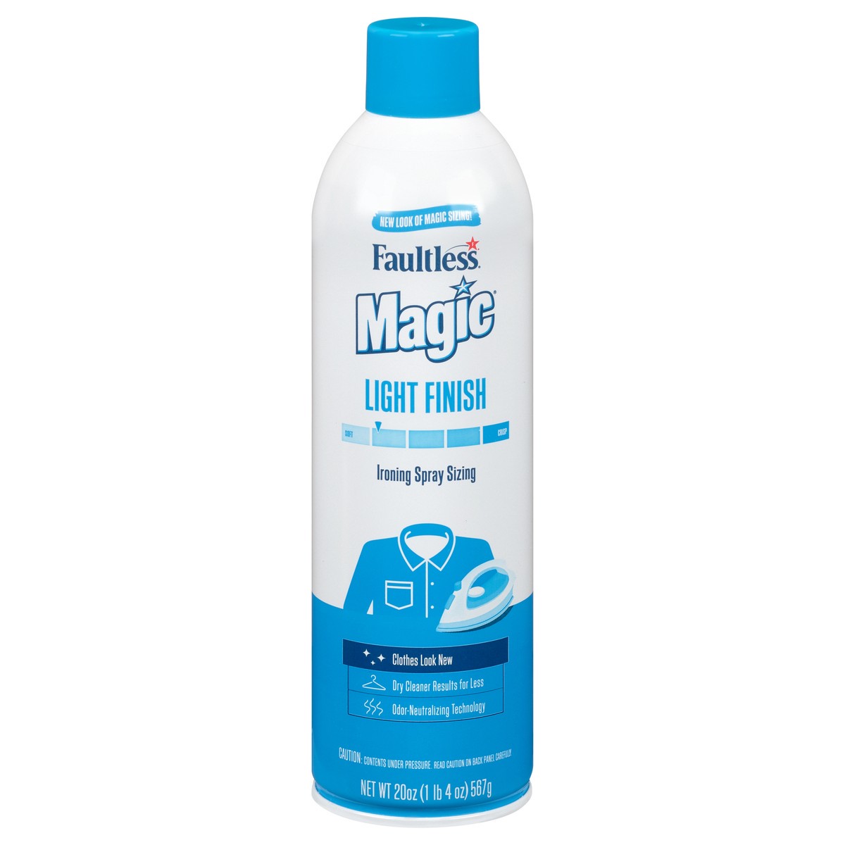 slide 1 of 9, Faultless Magic Sizing Light Body Ironing Spray, 20 oz