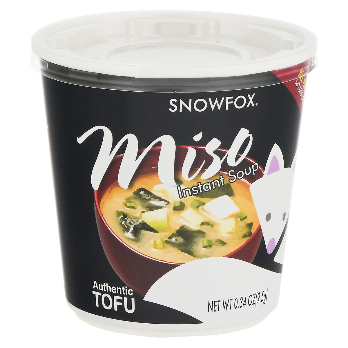 slide 9 of 9, Snowfox Snow Fox Miso Soup Cup, 0.34 oz