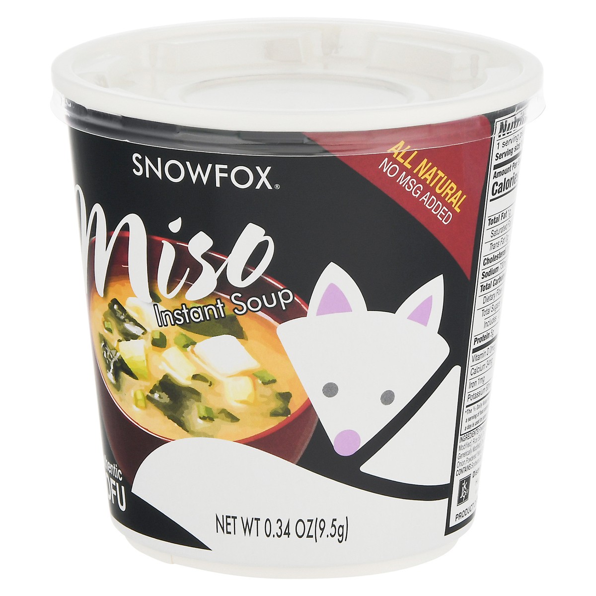 slide 8 of 9, Snowfox Snow Fox Miso Soup Cup, 0.34 oz
