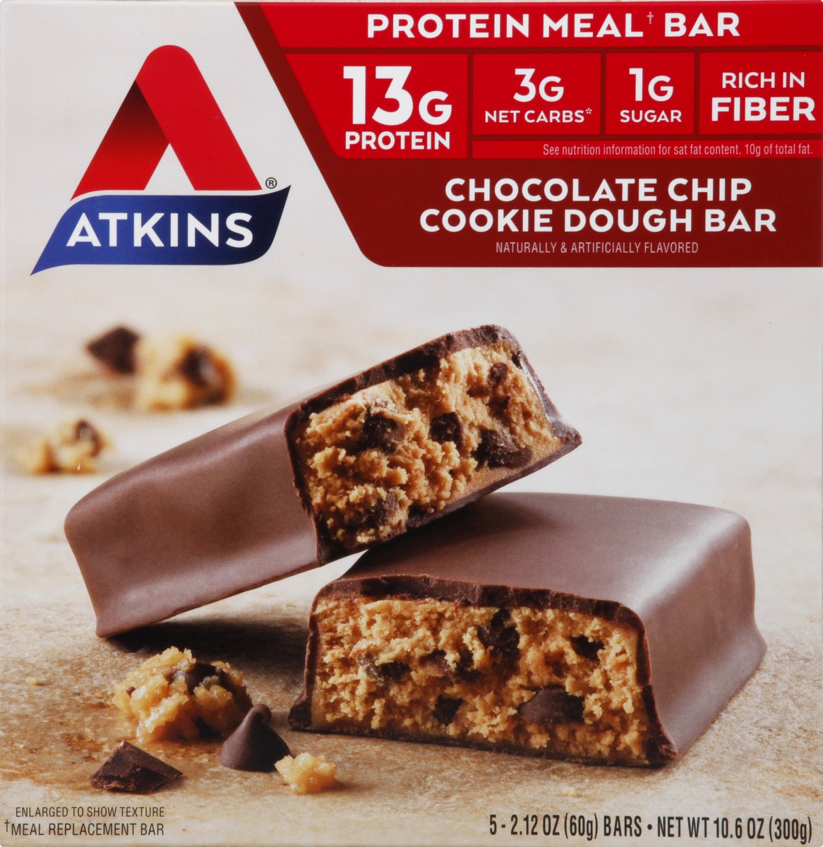 slide 6 of 9, Atkins Protein Meal Bar, 5 ct