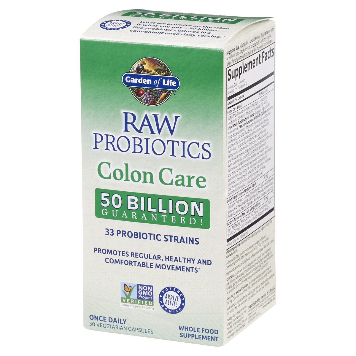 slide 9 of 29, Garden of Life Raw Probiotics Colon Care, 30 ct