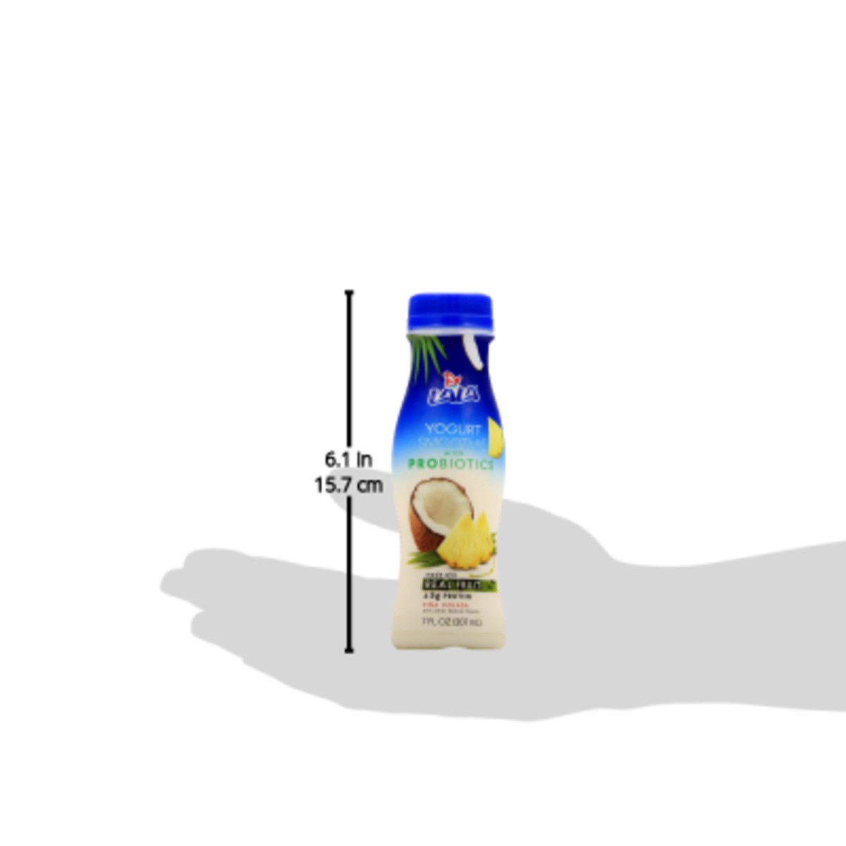 slide 8 of 11, LALA Pina Colada Yogurt Smoothie 7 oz , 7 fl oz