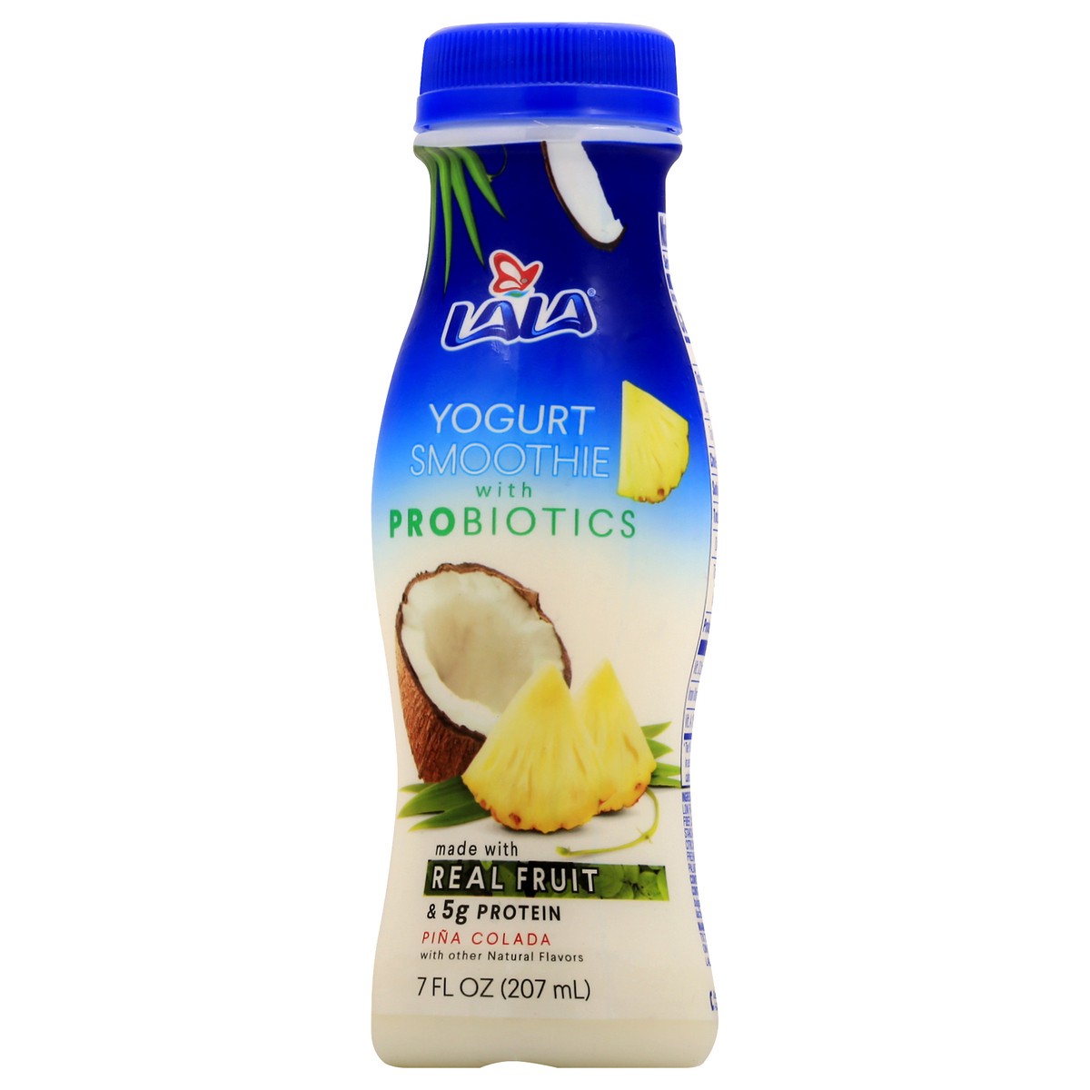 slide 2 of 11, LALA Pina Colada Yogurt Smoothie 7 oz , 7 fl oz