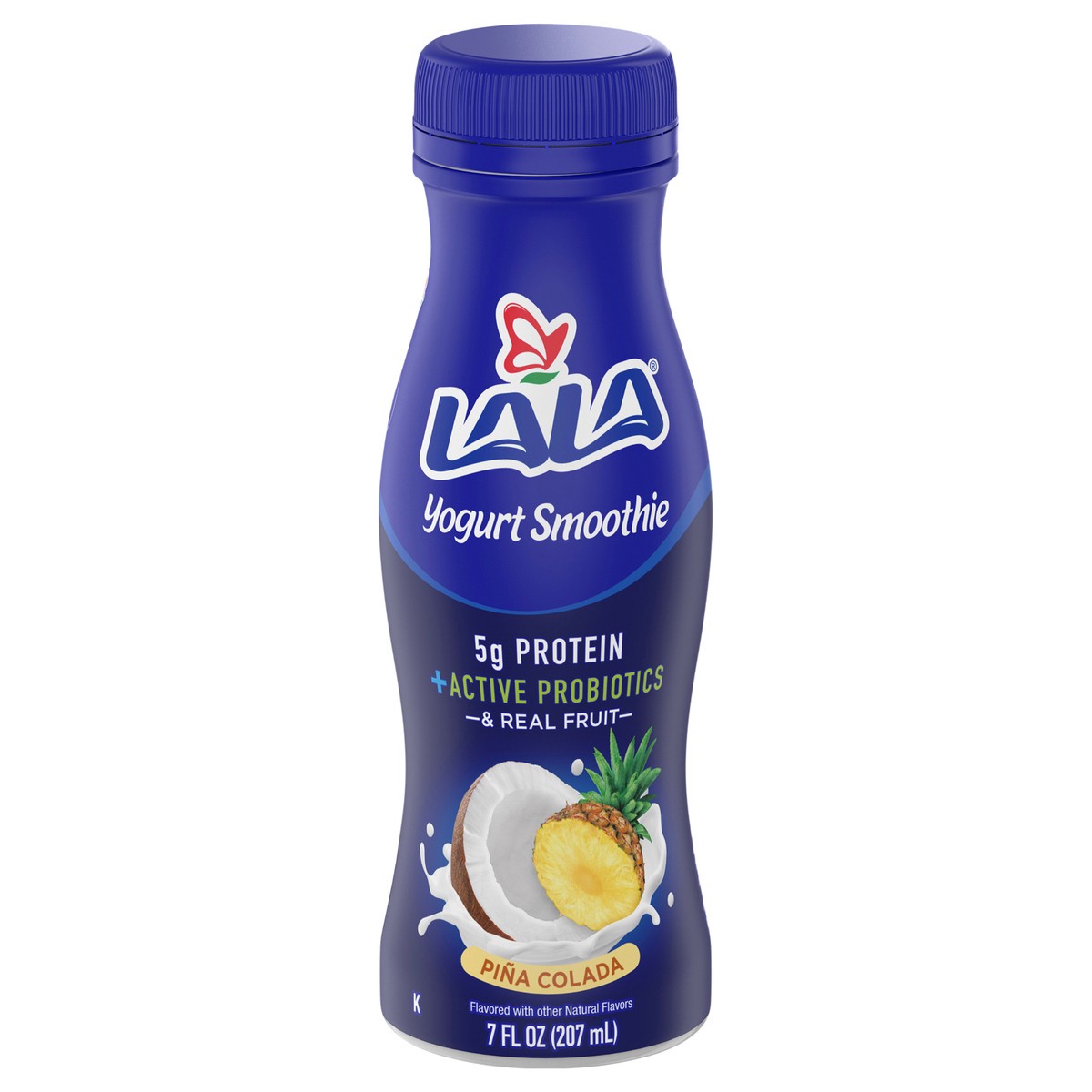 slide 1 of 11, LALA Pina Colada Yogurt Smoothie 7 oz , 7 fl oz