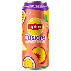 Lipton Fusions Iced Tea Peach Passion Fruit Lemonade 16 Fl Oz