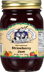 Amish Wedding Old Fashioned Strawberry Jam 18 oz