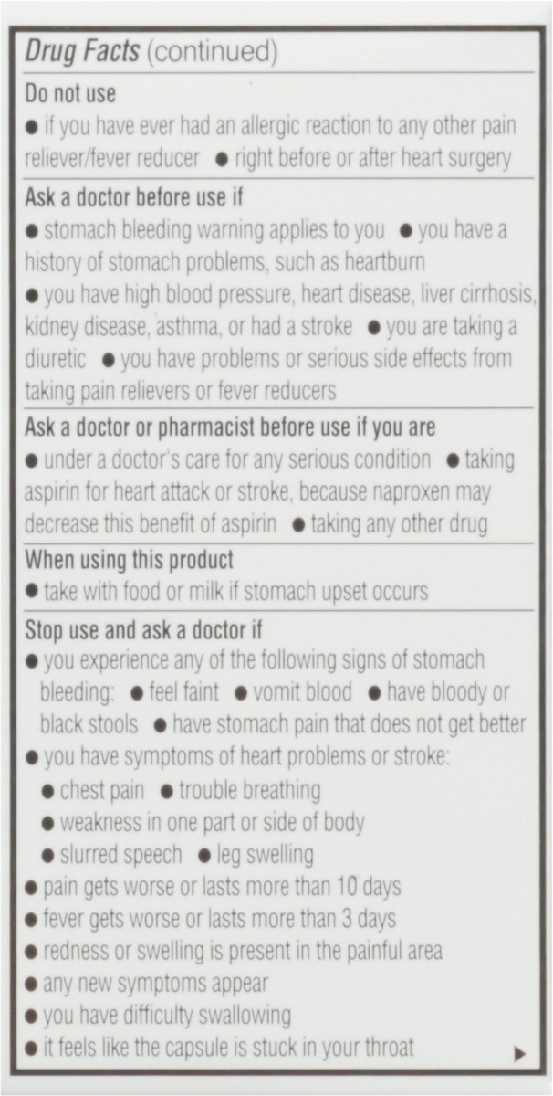 slide 14 of 16, TopCare TOP CARE Topcare Naproxen Liquidgels, 20 ct