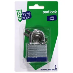 Office Works Heavy Duty Padlock