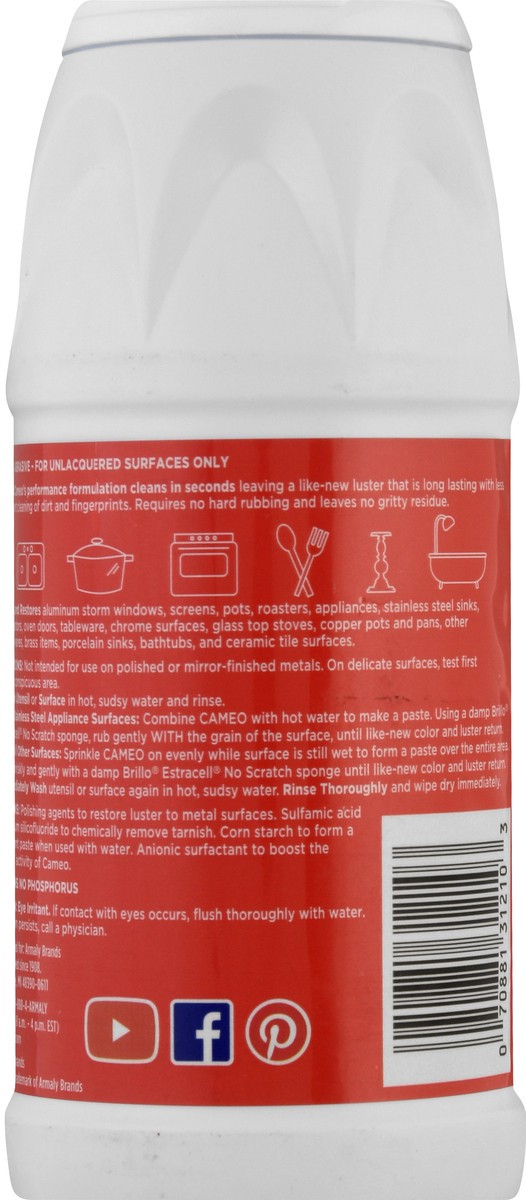 slide 6 of 11, Cameo Aluminum & Stainless Steel Cleaner, 10 oz