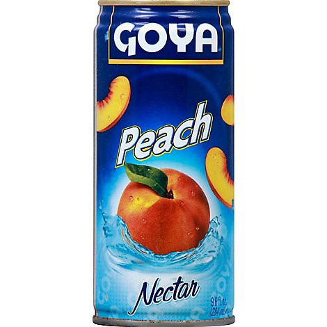 slide 1 of 1, Goya Peach Nectar - 9.60 Fl. Oz., 9.6 fl oz