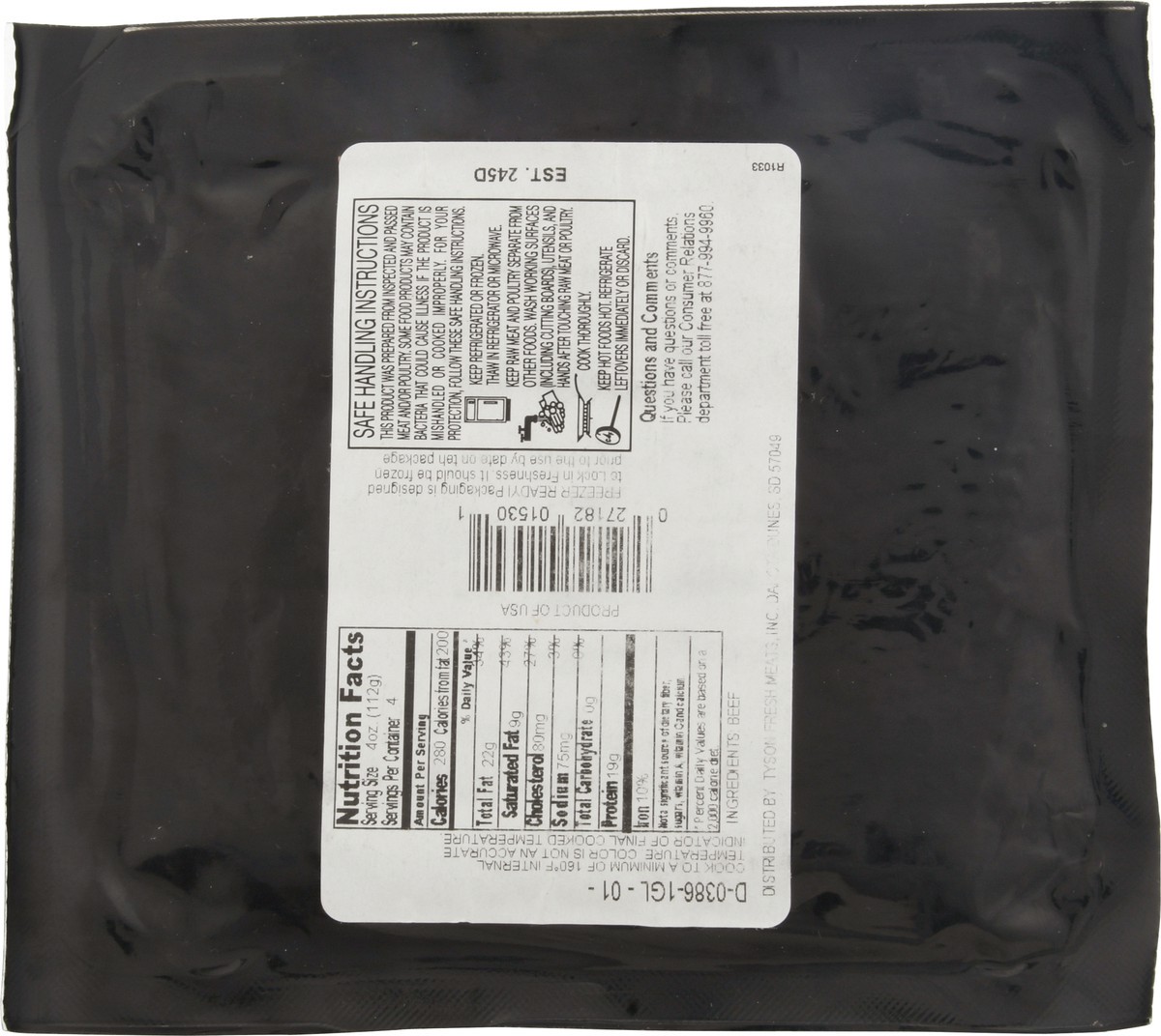 slide 3 of 9, Certified Angus Beef 80%/20% Chuck Ground Beef 16 oz, 16 oz