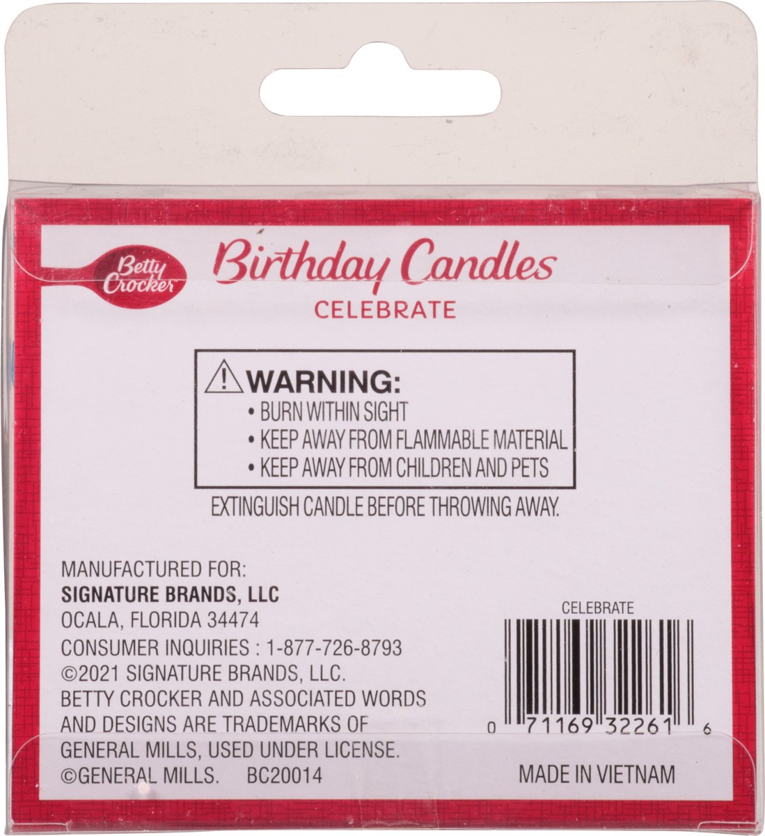 slide 5 of 9, Betty Crocker Premium Celebrate Candles, 9 ct