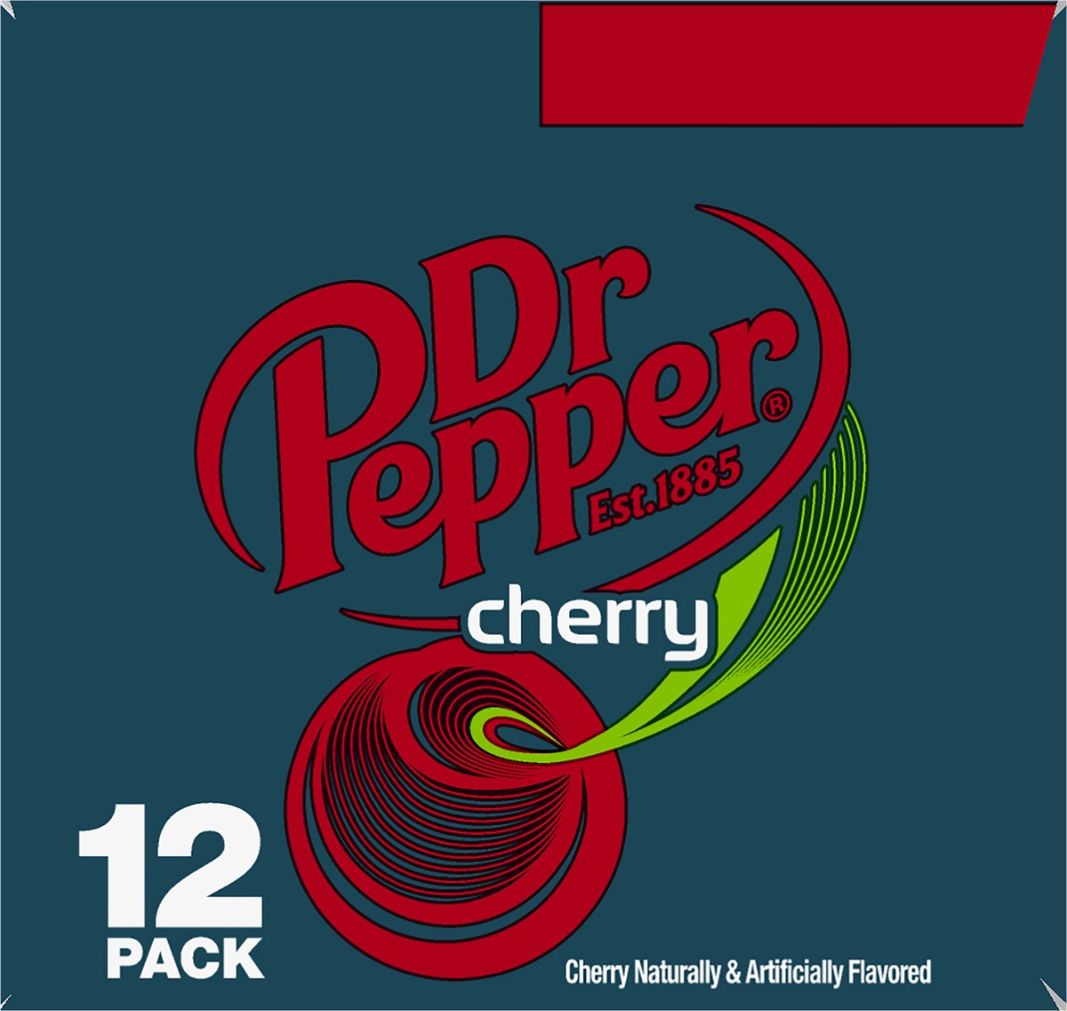 slide 3 of 7, Dr Pepper Cherry Soda - 12 ct; 12 fl oz, 12 ct; 12 fl oz