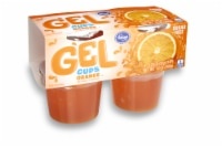 slide 1 of 1, Kroger Orange Gelatin, 4 ct; 3.25 oz