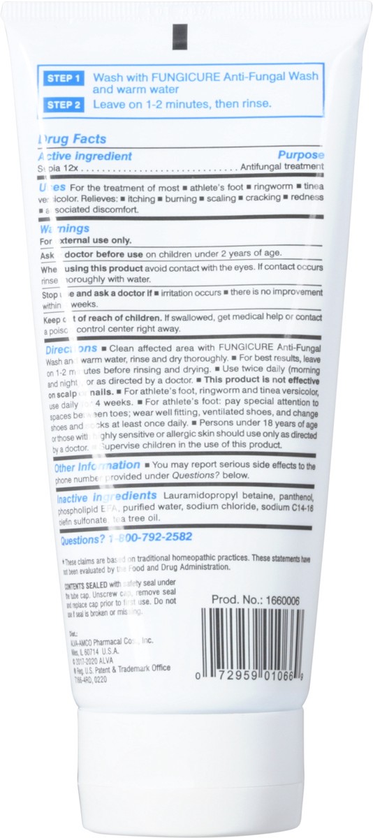 slide 5 of 9, FungiCure Medicated Homeopathic Anti-Fungal Wash 6 fl oz, 6 fl oz