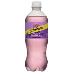 Schweppes Dry Grape Ginger Ale 20 fl oz 20 fl oz | shipt