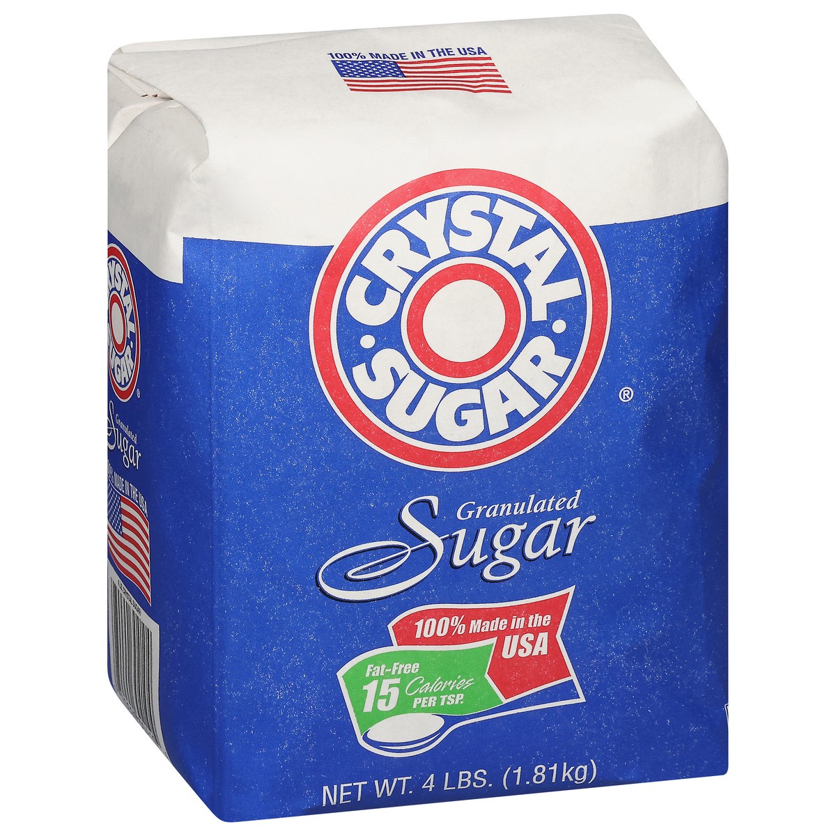 slide 3 of 4, Crystal Sugar Granulated Sugar 4 lb, 4 lb