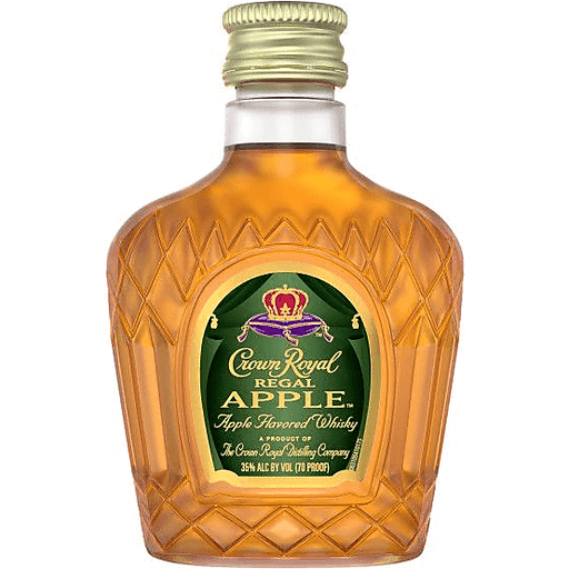 slide 1 of 1, Crown Royal Regal Apple Canadian Whisky, 50 ml