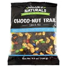 Valued Naturals Chocolate Nut Trail Mix - 4.5 oz