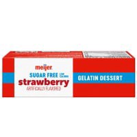 slide 15 of 29, Meijer Sugar Free Strawberry Gelatin, 0.44 oz