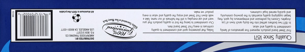 slide 2 of 6, First Street Aluminum Foil, 200 sq ft