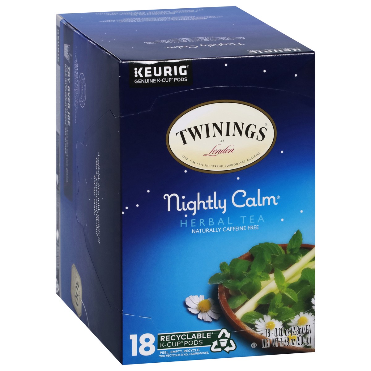 slide 5 of 14, Twinings Nightly Calm Herbal Tea 18 - 0.10 oz Pods, 18 ct