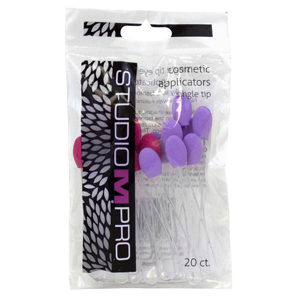 slide 1 of 1, Studio M Pro Eye Shadow Applicators, 12 ct