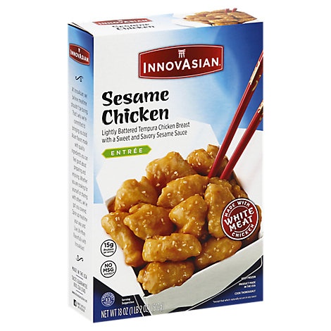 slide 1 of 1, Innovasian Cuisine Chicken Sesame, 18 oz