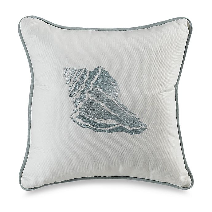 slide 1 of 1, Harbor House Coastline Shell Throw Pillow, 18 in