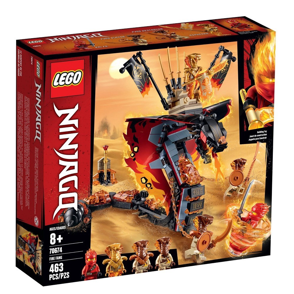 slide 4 of 7, LEGO Ninjago Fire Fang 70674, 1 ct