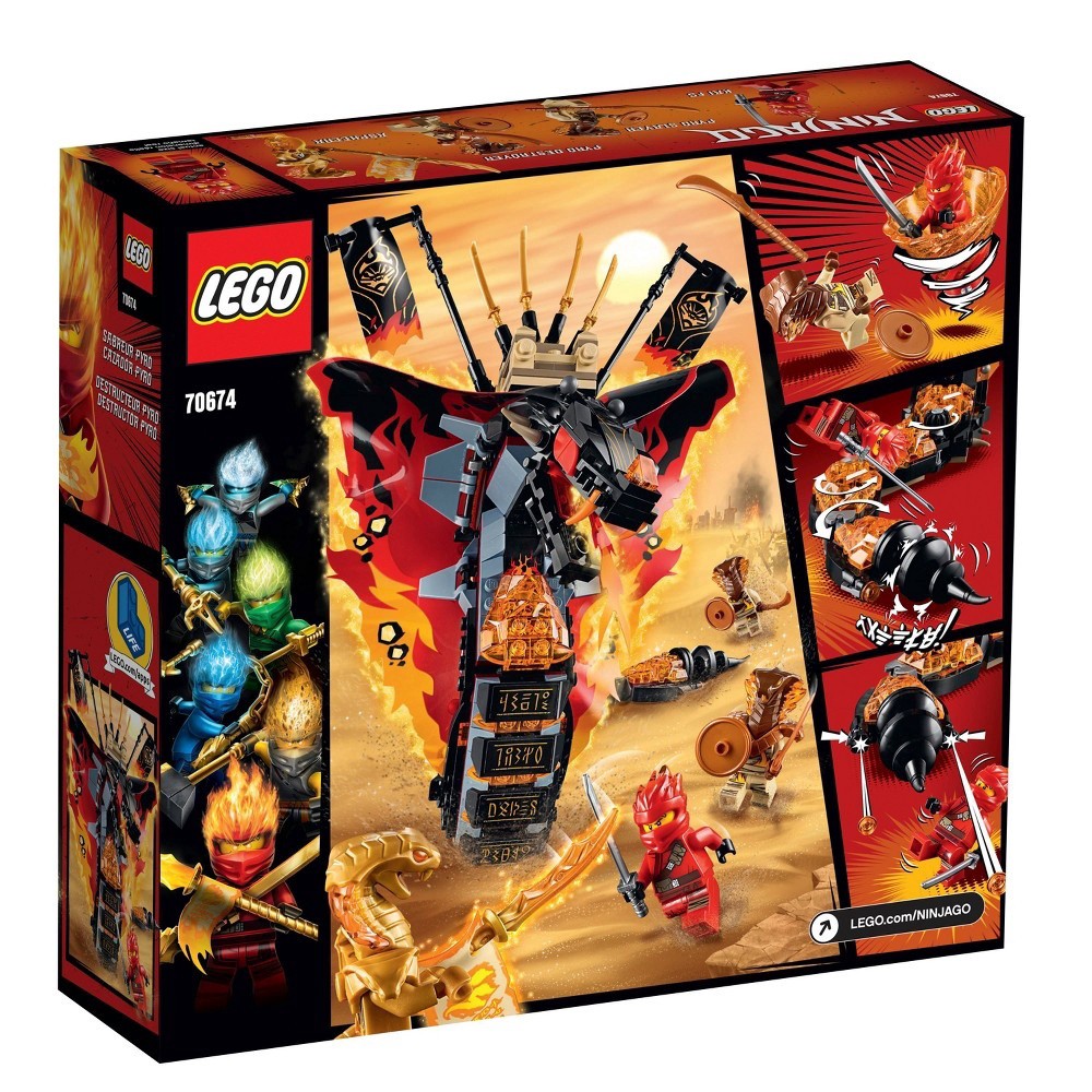 slide 5 of 7, LEGO Ninjago Fire Fang 70674, 1 ct