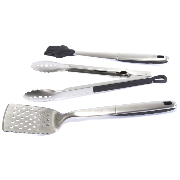 slide 1 of 1, Grand Gourmet Tool Set Soft Handle Set, 3 ct