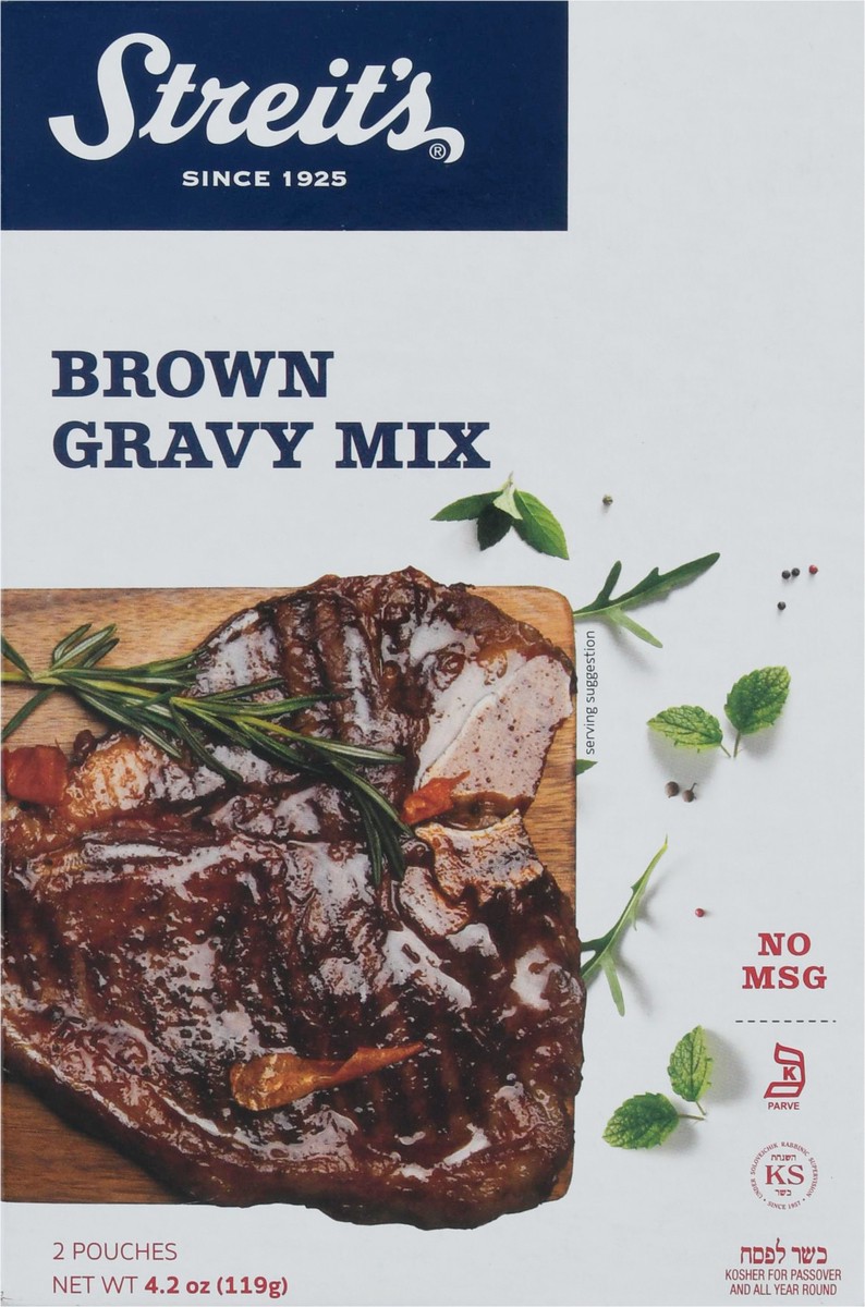 slide 8 of 10, Streit's Brown Gravy Mix 2 Pouches, 2 ct