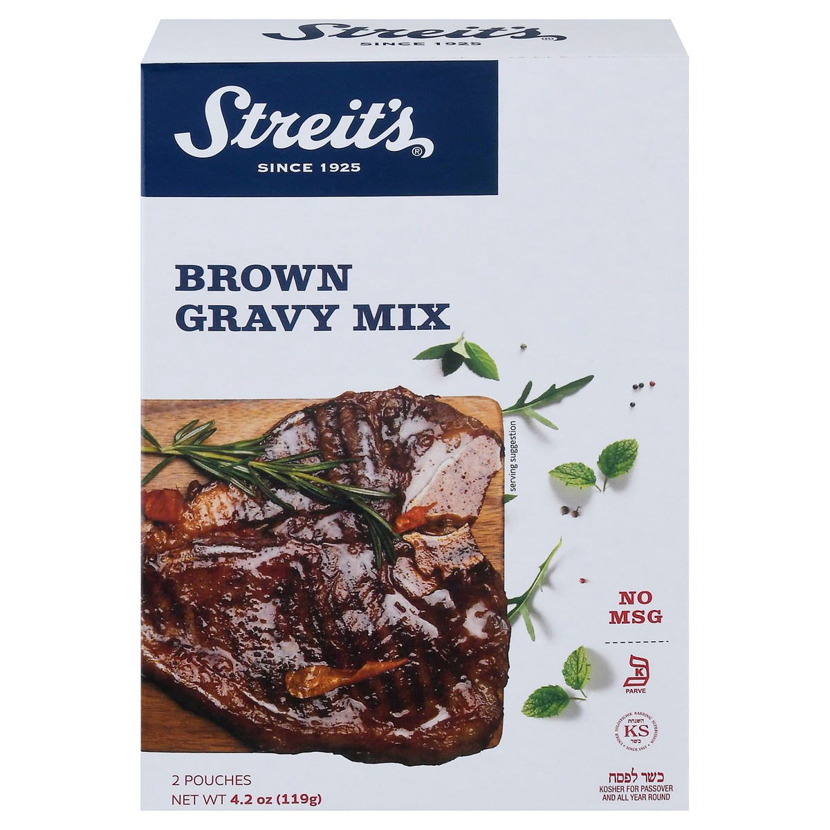 slide 1 of 10, Streit's Brown Gravy Mix 2 Pouches, 2 ct