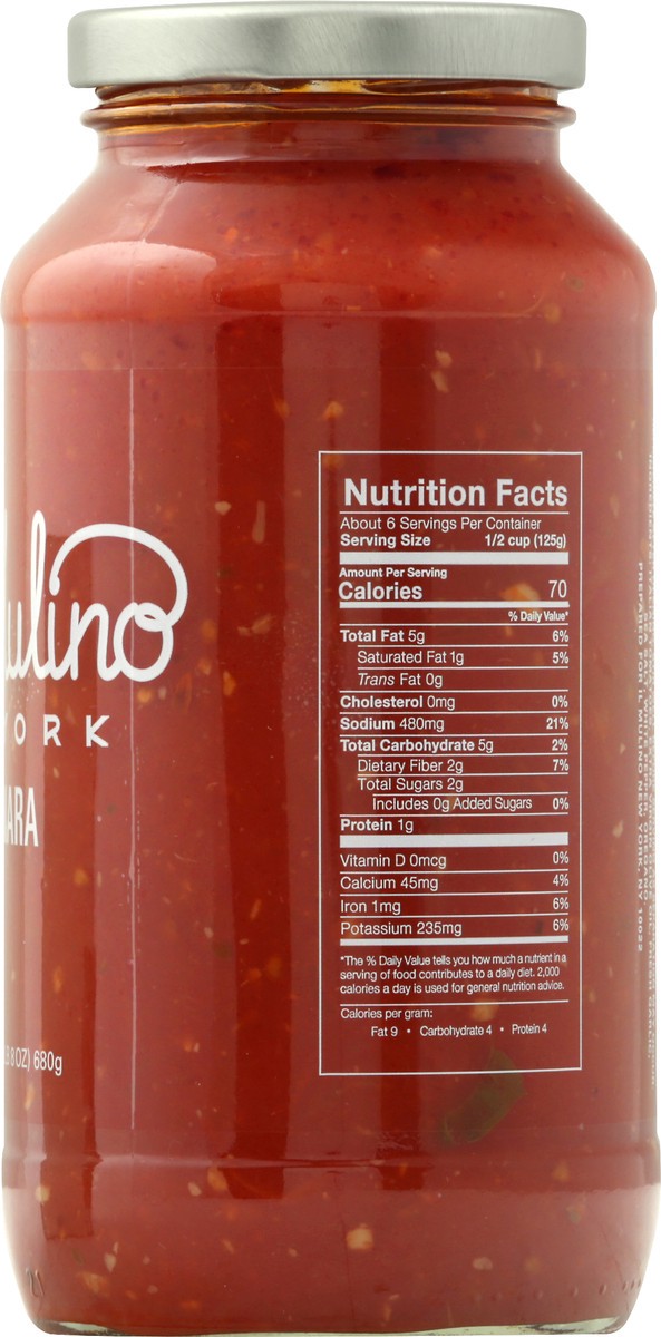 slide 4 of 7, il Mulino Marinara Pasta Sauce 24 oz, 24 oz