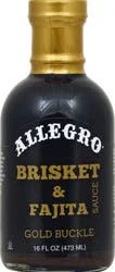 Allegro Brisket & Fajita Sauce 16 oz