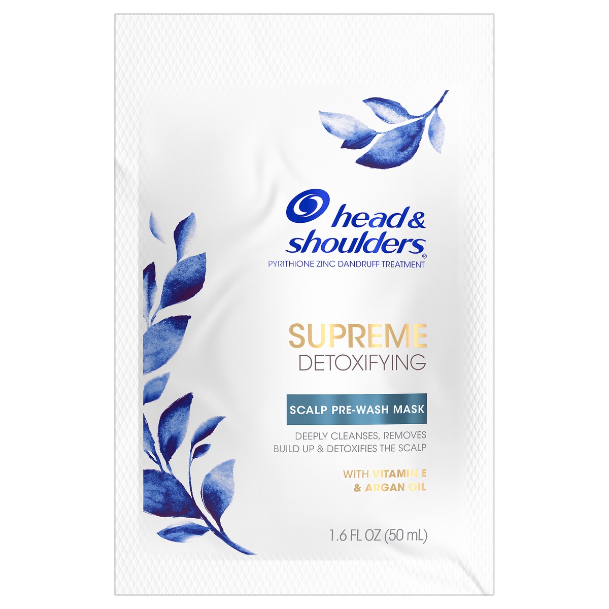 slide 1 of 3, Head & Shoulders Head and Shoulders Supreme Detoxifying Scalp Pre-Wash Mask, 1.6 fl oz, 1.6 oz